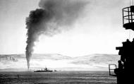 Asisbiz US Navy LST 158 burning at Blue Beach east of Licata on the morning of 11 July 1943 01