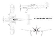 Asisbiz Focke Wulf Fw 190D9 blue print or technical drawing Wiki