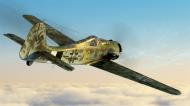 Asisbiz Focke Wulf Fw 190D13 Stab JG26 Yellow 10 Franz Gotz graphic rendition BOS 02