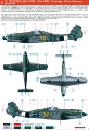 Asisbiz Focke Wulf Fw 190D13 Stab JG26 Yellow 10 Kdr Franz Gotz WNr 836017 Flensburg Germany 1945 0G