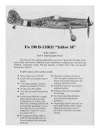Asisbiz Focke Wulf Fw 190D13 Stab JG26 Yellow 10 Kdr Franz Gotz WNr 836017 Flensburg Germany 1945 0I