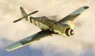 Asisbiz Focke Wulf Fw 190D9 7.JG26 Brown 18 WNr 500698 graphic rendition BOS 02