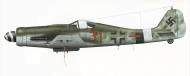 Asisbiz Focke Wulf Fw 190D9 7.JG26 Brown 31 Wlater Stumpf Germany Feb 1945 Eagles Illustrated P37