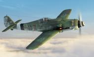 Asisbiz Focke Wulf Fw 190D9 7.JG26 Brown 7 WNr 601445 graphic rendition BOS 03