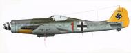 Asisbiz Focke Wulf Fw 190D9 12.JG54 Red 1 Hans Dortenmann WNr 210003 1945 Eagles Illustrated P29