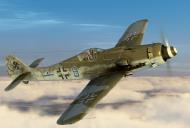 Asisbiz Focke Wulf Fw 190D9 8.JG26 Blue 9 WNr 211063 graphic rendition BOS 09