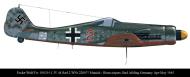 Asisbiz Focke Wulf Fw 190D11 JV44 Red 2 Munich Germany April 1945 0A