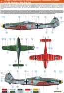 Asisbiz Focke Wulf Fw 190D11 JV44 Red 4 Karl Heinz Hofmann Sachsenberg 1945 0A