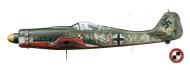 Asisbiz Focke Wulf Fw 190D9 JV44 Red 1 Heiz Sachsenberg Germany 1945 0A