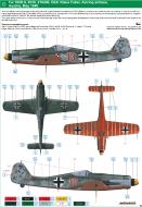 Asisbiz Focke Wulf Fw 190D9 JV44 Red 13 Klaus Faber WNr 210240 Munchen Riem 1945 0A