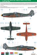 Asisbiz Focke Wulf Fw 190D9 JV44 Red 3 Waldemar Wubke Germany 1945 0B