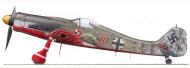 Asisbiz Focke Wulf Fw 190D9 JV44 Red 3 Waldemar Wubke Germany 1945 0C