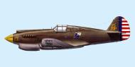 Asisbiz Curtiss P 40C 20th Pursuit Group 79th Pursuit Squadron Yellow 23 Hamilton Field California 1941 0A