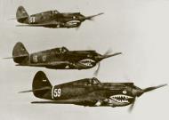 Asisbiz Curtiss Hawk 81A 23FG1PS White 59 White 13 and White 53 over Kunming China 1942 01