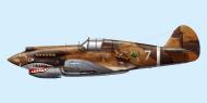 Asisbiz Curtiss Hawk 81A 23FG1PS White 7 P 8194 Robert Neale China 1942 0B