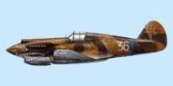Asisbiz Curtiss Hawk 81A 23FG2PS White 36 P 8123 Edward Rector Burma 1942 0A