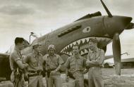 Asisbiz Aircrew AVG 23PG3PS Bruce K Holloway with fellow pilots China 1942 01