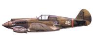 Asisbiz Curtiss Hawk 81A 23FG3PS White 46 Lt Thomas R Smith P 8156 Kunming China Sep 1942 0A