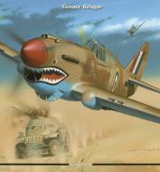 Asisbiz Curtiss Tomahawk IIB RAF 112Sqn K Jack Bartle AN413 book cover Kagero P 40s rekiny pustyni by Tomasz Szlagor