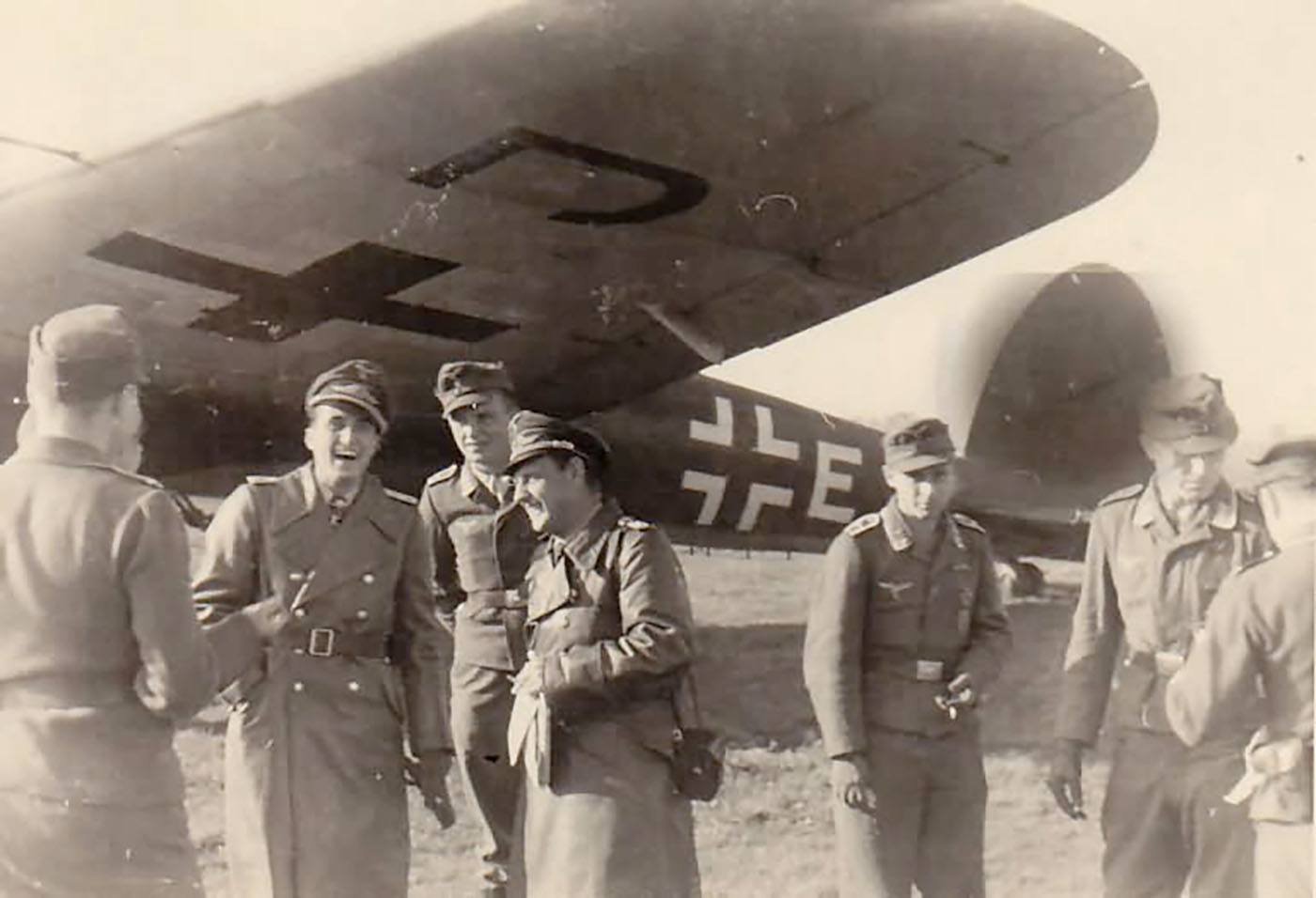 Heinkel He 111 coded EJ with Walter Nowotny from JG54 October 1943 01