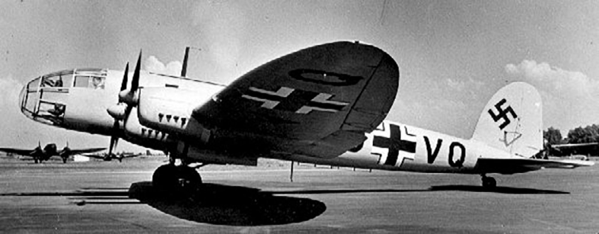Heinkel He 116A Stkz ND+VQ transporter Germany 01