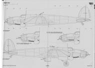 Asisbiz Artwork line drawing or blue print of a Heinkel He 111B2 scale 1 72 Arkusz 01