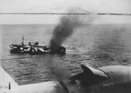 Asisbiz Heinkel He 111 attacking a merchant ship 5th Jan 1941 NIOD