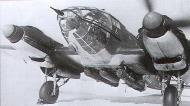 Asisbiz Heinkel He 111H11 with 13mm MG131 during engine run up prior to another mission 01