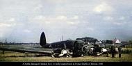Asisbiz Kanalkampf Heinkel He 111 belly landed back in France Battle of Britain 1940