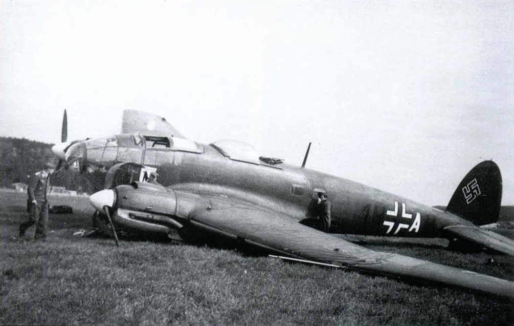 Heinkel He 111H 1.KG26 1H+AH during Battle of Britain 1940 01