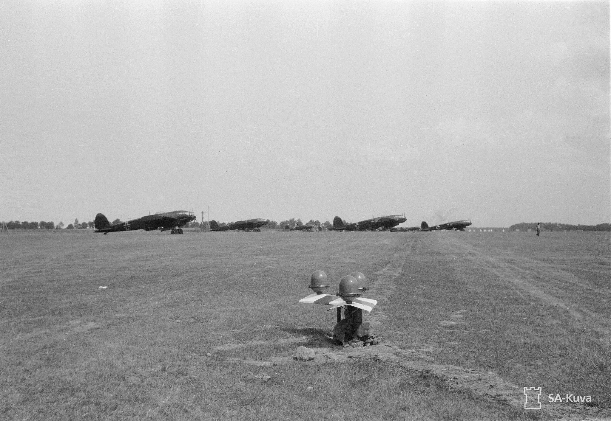 Heinkel He 111 I.KG4 5J+xx at Konigsberg Germany 21st Jul 1941 Flickr 01
