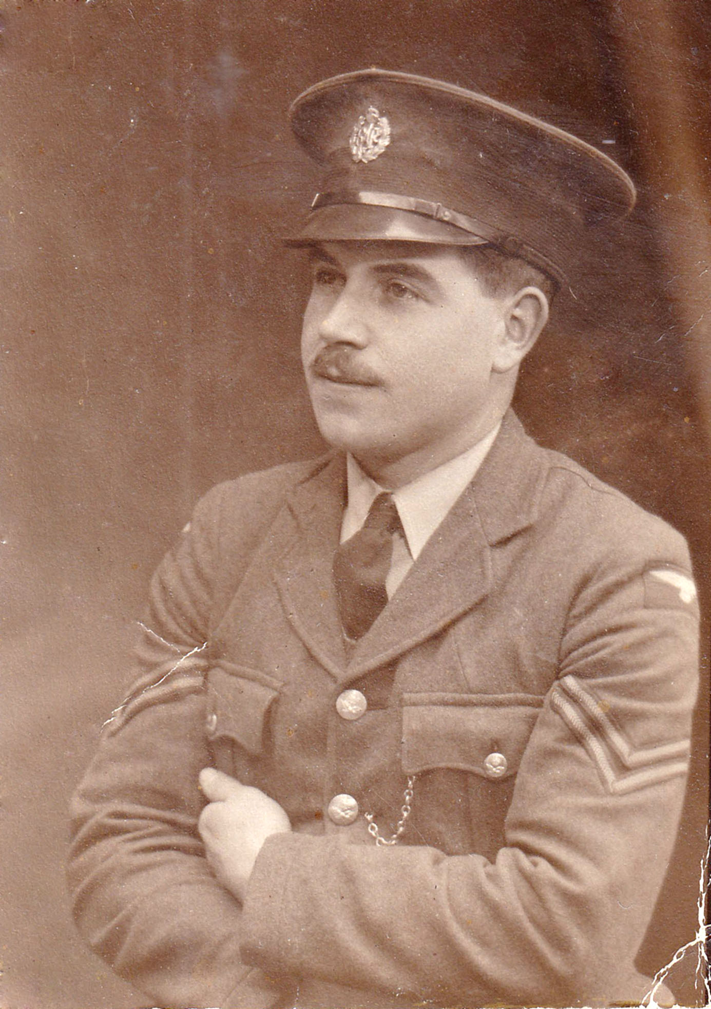 RAF Corporal Harry King RAF Military Police was stationed at Worth Matravers Sept 1940 01