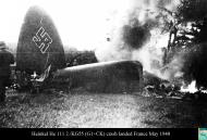 Asisbiz Heinkel He 111 2.KG55 G1+CK crash landed France May 1940 01