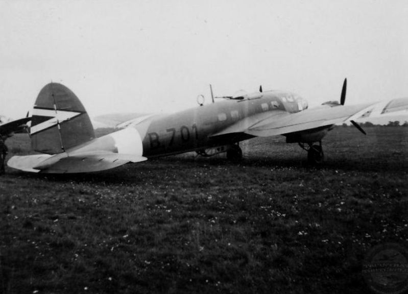 Heinkel He 111P2 RHAF P 701 in early markings web 01