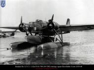 Asisbiz Heinkel He 115C1 1.KuFlGr506 S4+DH carring a spare float Baltic Coast 1939 40 01