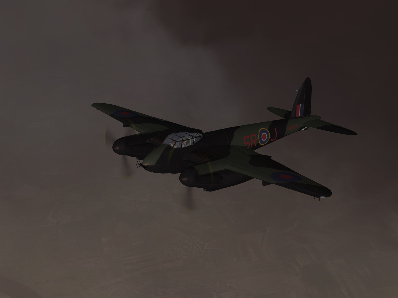 IL2 MH He 219A Nachtjager designed to cobat Mosquito nightfighters 01