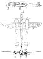 Asisbiz Artwork technical drawing of Heinkel He 219A 7 R1 0A