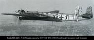 Asisbiz Heinkel He 219A NJG Stkz DV+DI WNr 190113 used in ejection seats trials Germany 01