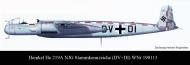 Asisbiz Heinkel He 219A NJG Stkz DV+DI WNr 190113 used in ejection seats trials Germany 0A