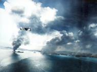 Asisbiz Strike photograph of raid against the Palau Islands 1944 01