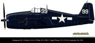 Asisbiz Grumman F6F 5 Hellcat CAG 19 99 LCDR T Hugh Winters VF 19 USS Lexington Oct 1944 01