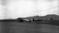 Asisbiz Grumman F6F 3 Hellcat White G29 on the ground at Nadzab New Guinea 01