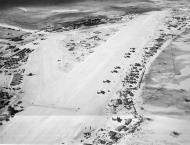 Asisbiz Aerial view of Hawkins Field Betio Island Tarawa Atoll in 1944 01