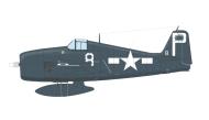 Asisbiz Grumman F6F 5 Hellcat VF 31 P8 Lt Cornelius N Nooy USS Belleau Wood August 1945 0A