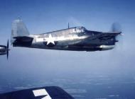 Asisbiz Grumman F6F 5 Hellcat VMD 354 White D61 areial shot 1944 01