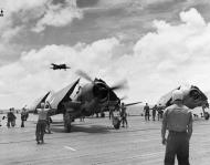 Asisbiz Grumman F6F Hellcats aboard USS Enterprise CV 6 during training exercises 2nd July 1943 80G74510