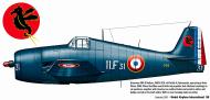 Asisbiz French Navy Grumman F6F 5 Hellcat Flotille 11 Aeronavale 348 11F31 Indo China 1945 0A