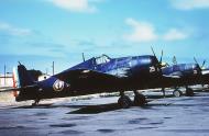 Asisbiz French Navy Grumman F6F 5 Hellcat escadrille 57S 57S 29 and 57S 22 FN fighter school in Morocco circa 1953 to 1960 01