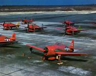 Asisbiz Grumman F6F 5K Hellcat brightly colored drone and target aircraft post war 01