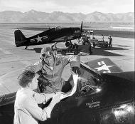 Asisbiz Grumman F6F 5P Hellcat NAF White 980 BuNo 78980 Armitage Field China Lake 26th Jan 1948 01